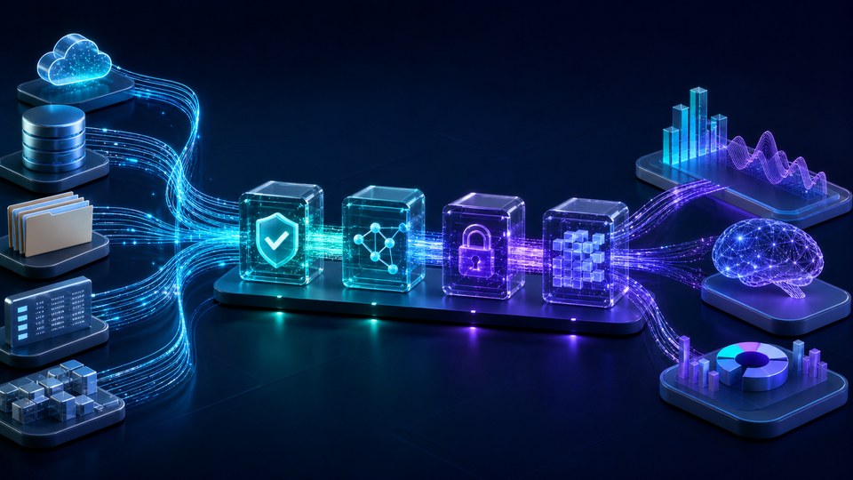 Editorial illustration for Designing Data Pipelines That Are Ready for Analytics and AI