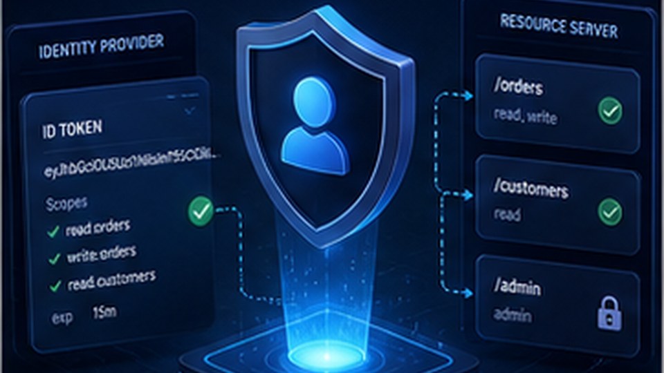 Editorial illustration for Authentication and Authorization for Custom APIs
