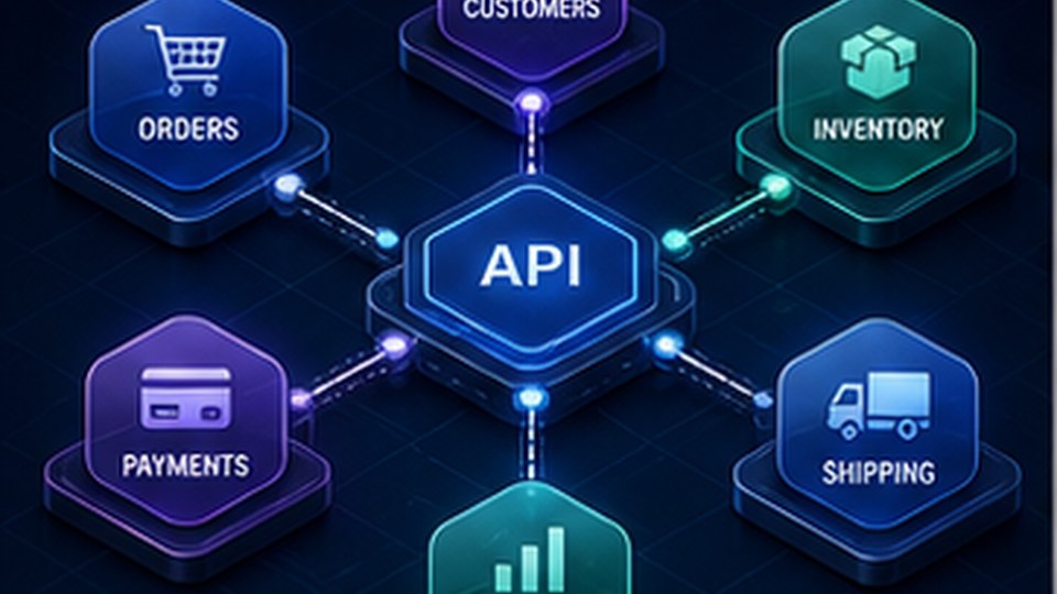 Editorial illustration for Design Custom APIs Around Business Capabilities