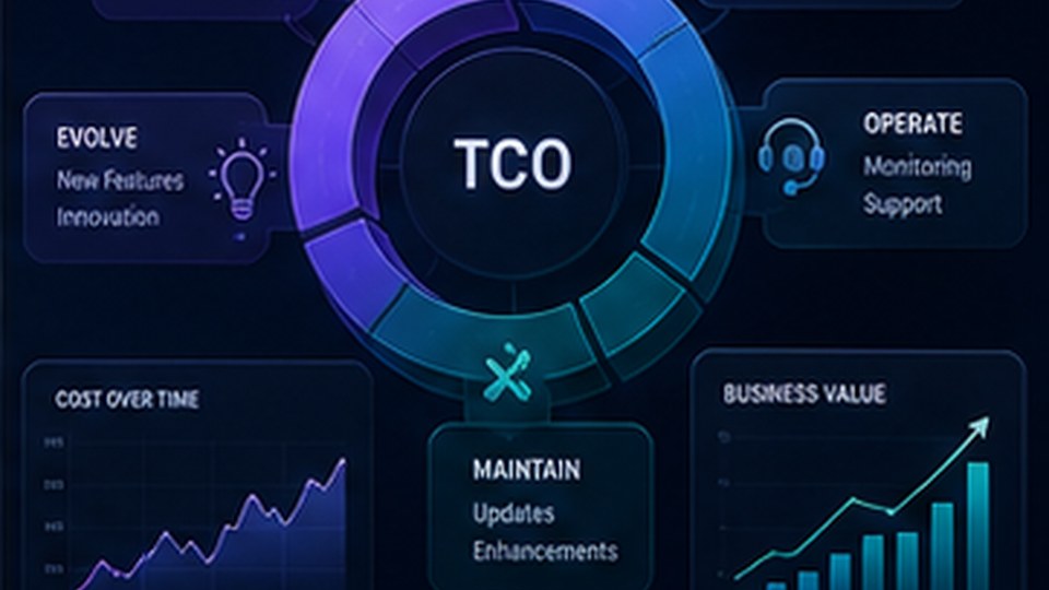 Editorial illustration for Understand the Total Cost of Custom Software