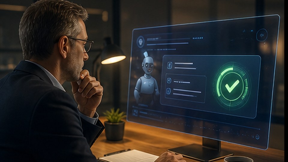 Editorial illustration for Designing Human Review Into AI-Assisted Workflows