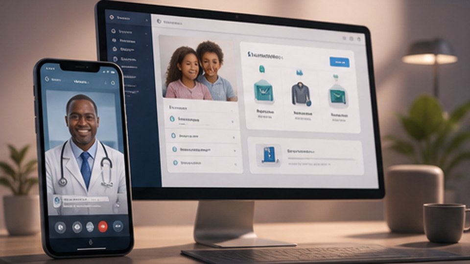 Editorial illustration for Designing a Useful Patient Portal Experience